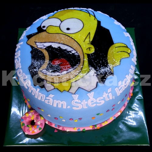 Dort s Homerem Simpsonem